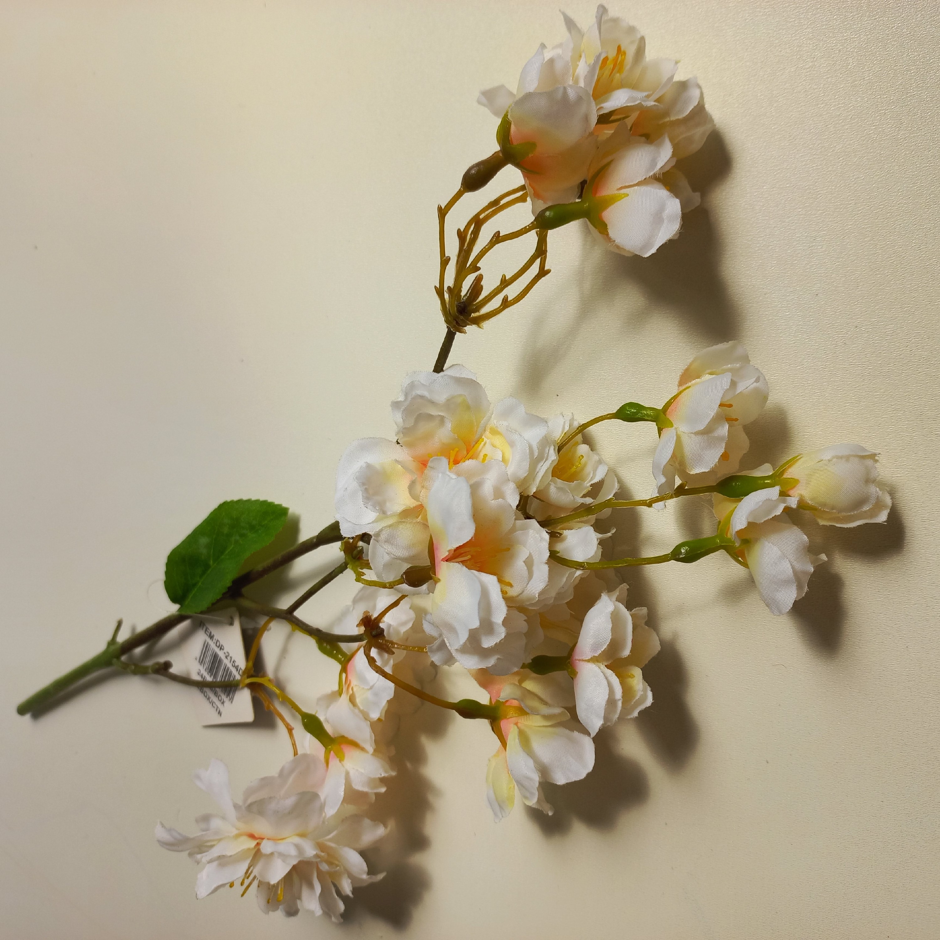 شکوفه مصنوعی شیری کد 2