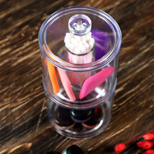 استند لوازم آرایش 2 طبقه اکرولیک