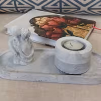 ست جاشمعی و مجسمه