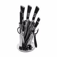 ست چاقو آشپزخانه 9 پارچه رومانتیک هوم مدل RH-1