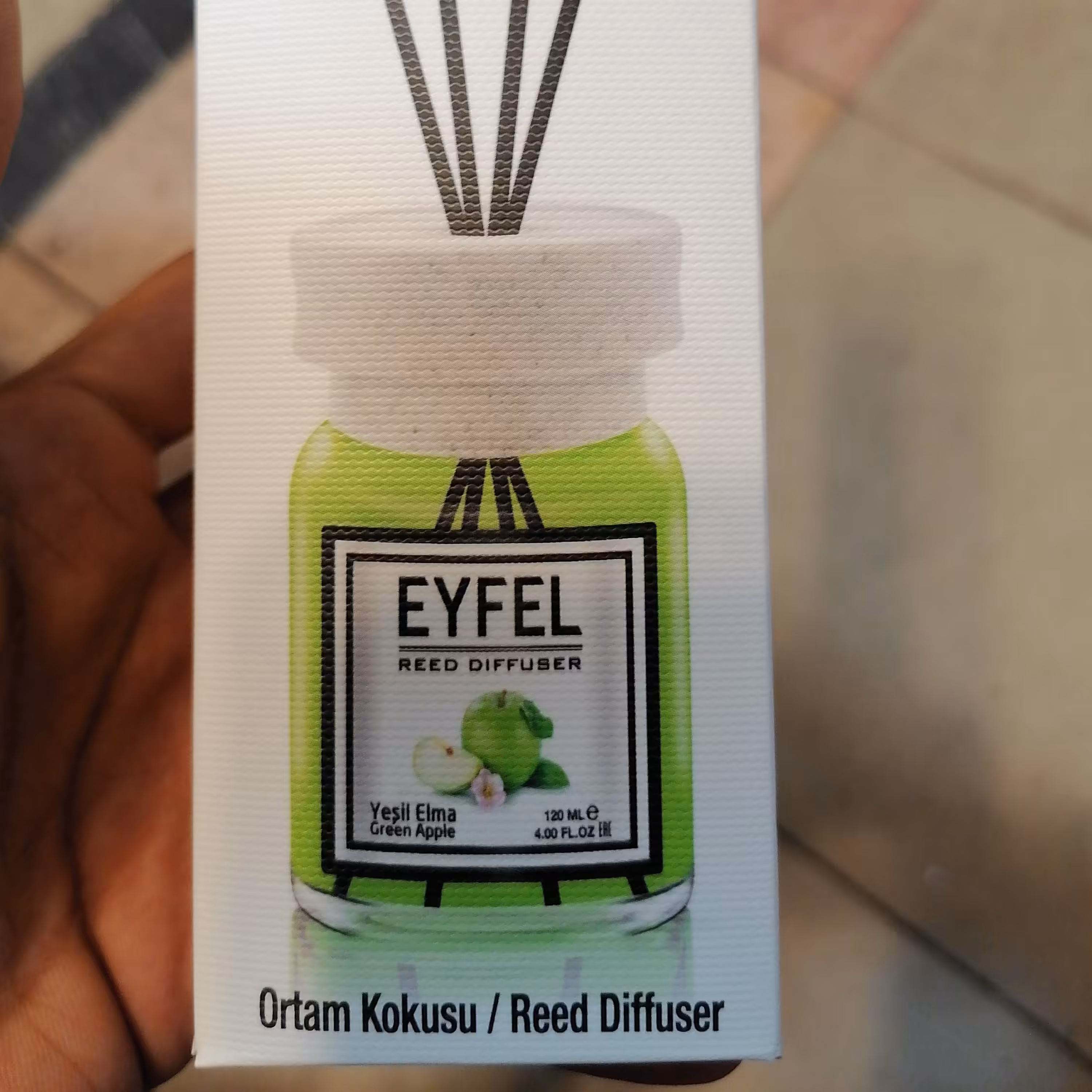 خوشبو کننده  با رایحه سیب سبز  اصل ایفل ترک 