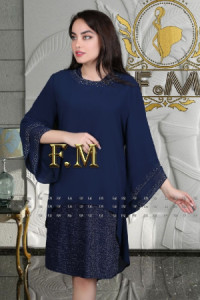 تونیک مجلسی سایز بزرگ