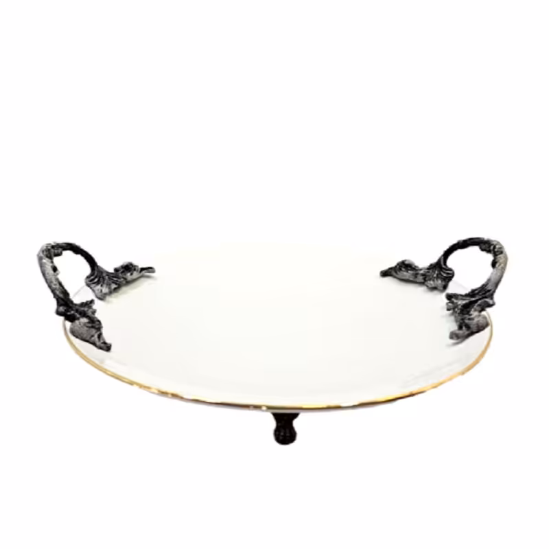 ظرف چند کاربره لب طلایی