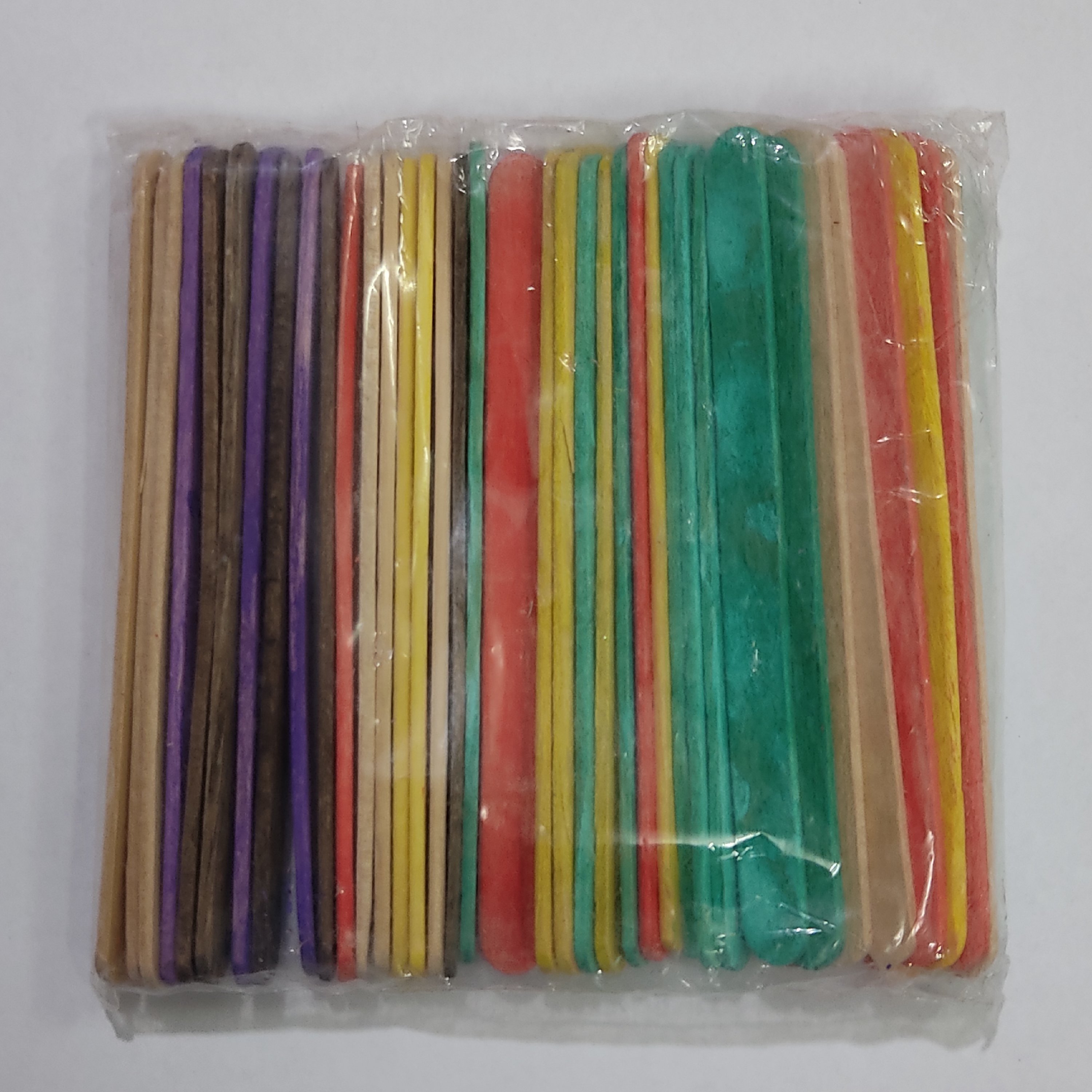 چوب بستنی رنگی بسته 40 عددی