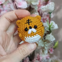 آویز کیف و جاکلیدی طرح ببر