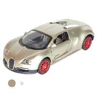 ماشین بازی طرح Bugatti رنگ بژ