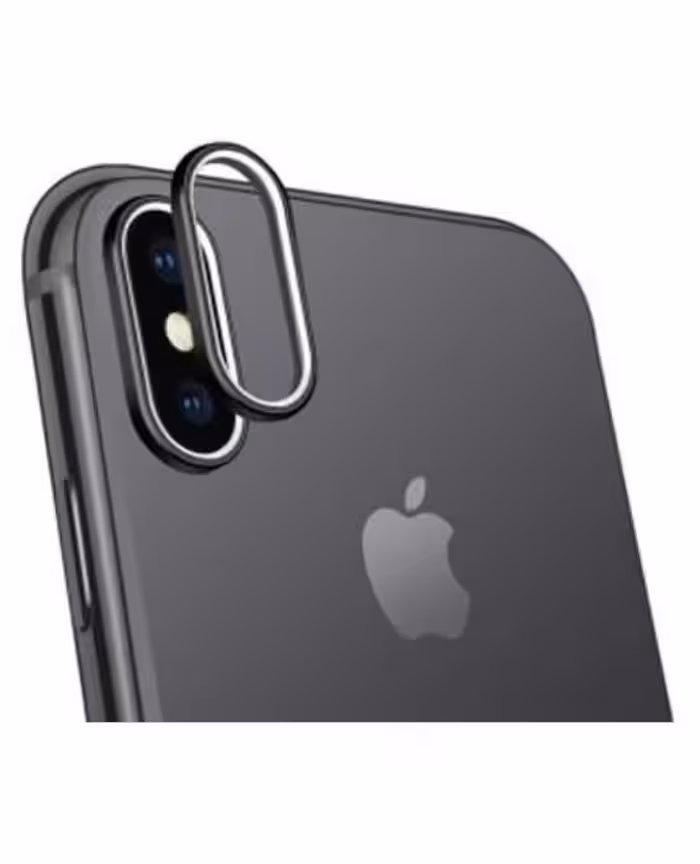 محافظ فلزی لنز دوربین برای گوشی اپل آیفون ایکس