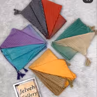 شال طیفی نخی پلیسه