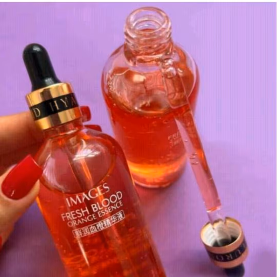 سرم پرتقال خونی مرطوب کننده و جوانساز پوست صورت ایمیجز