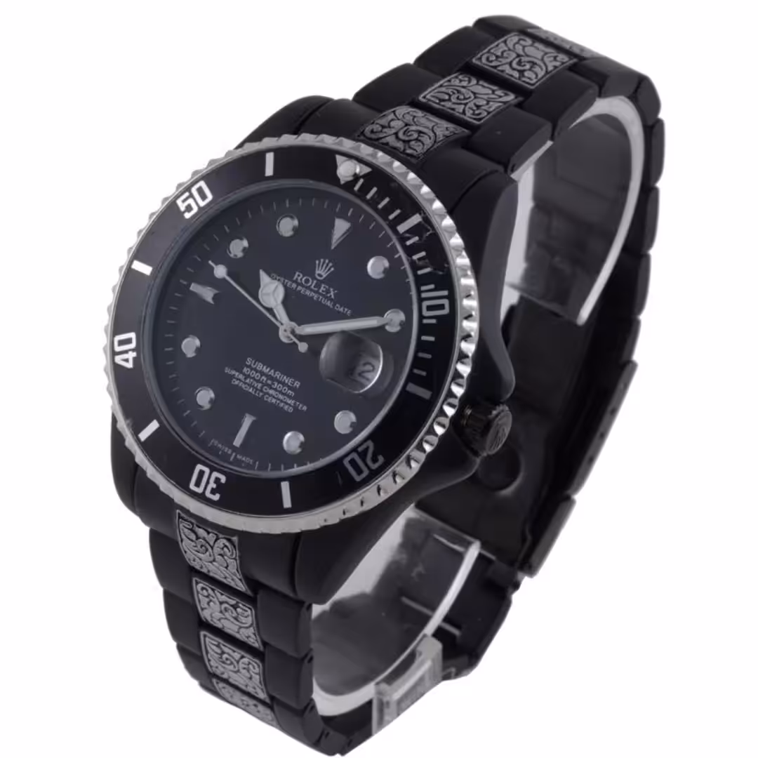 رولکس سابمارین مردانه. طرح دار. تقویم دار. موتور ژاپن. دارای دفترچه و ضمانت نامه