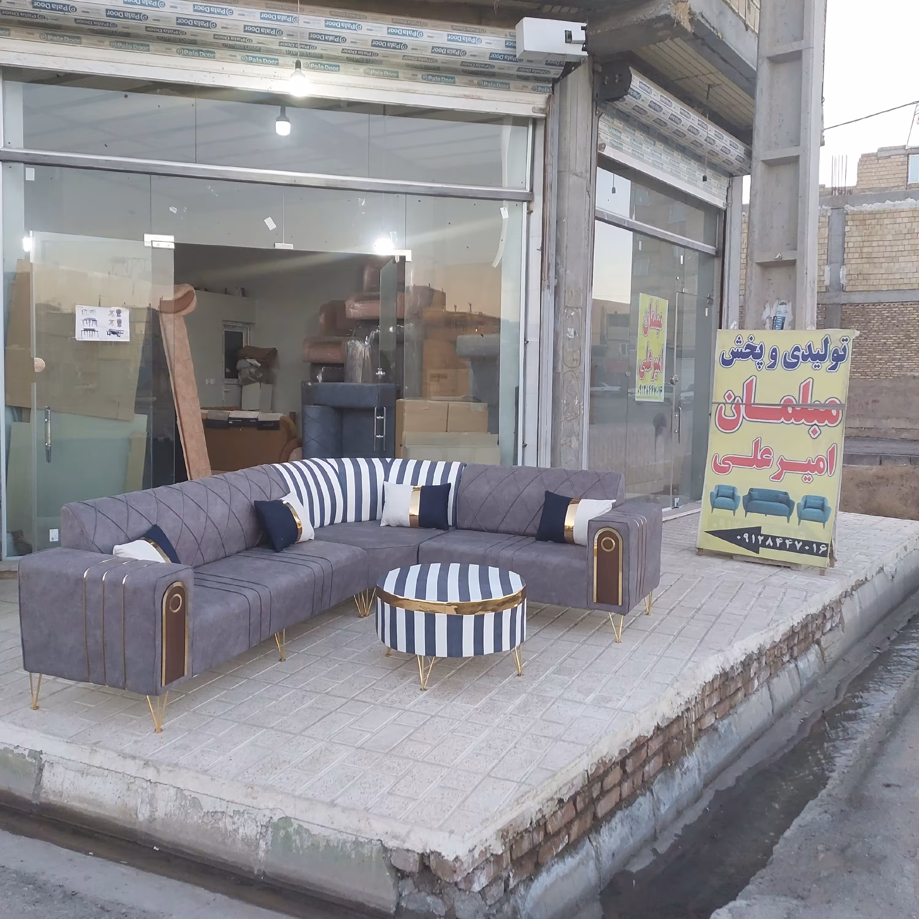 مبل ال چستر 6نفره 7نفره تنوع مدل و رنگ بندی به انتخاب مشتری ارسال به سراسر کشور 