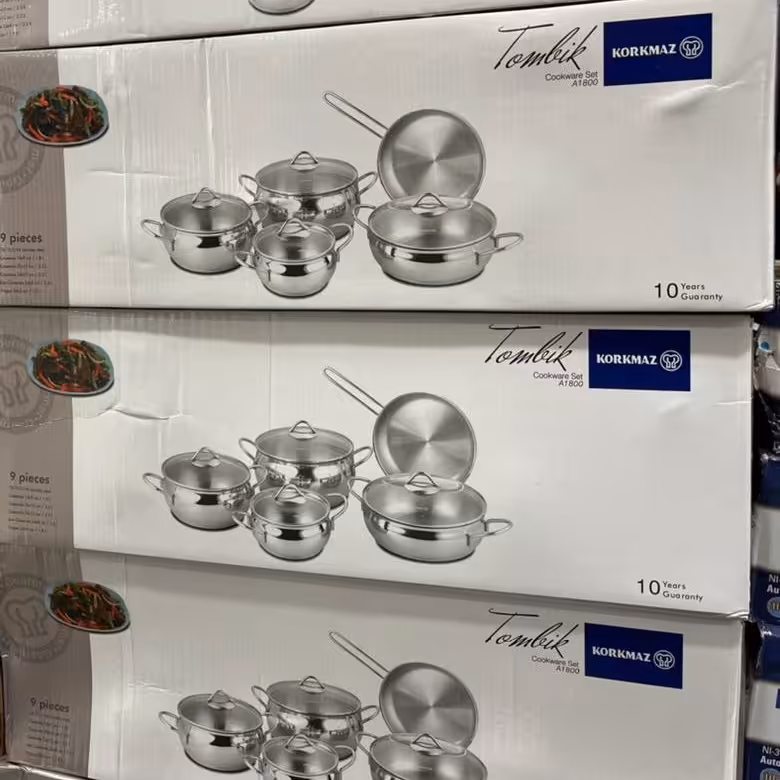 سرویس قابلمه 9 پارچه کرکماز مدل تامبیک کد 1800