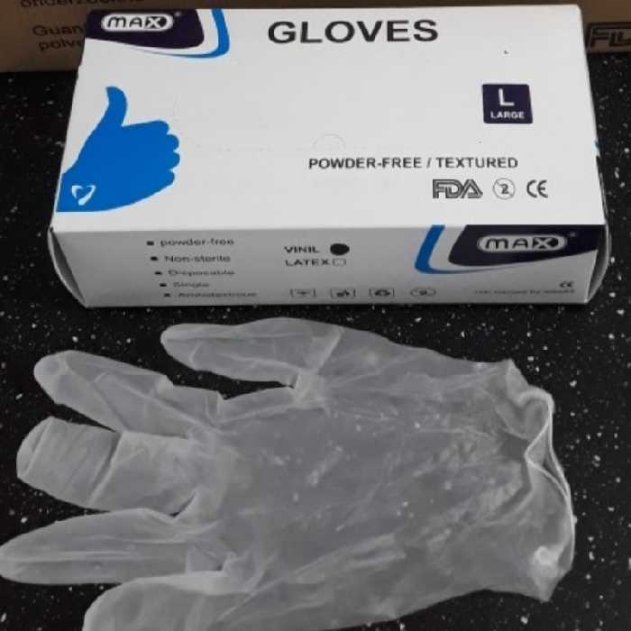 دستکش وینیل مکس در سایزبندی جور با کیفیت و مرغوب 