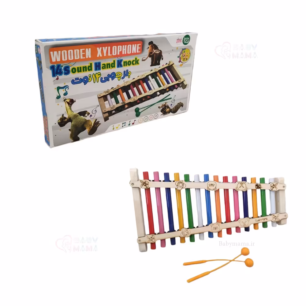 بلز موزیکال چوبی 14 نت