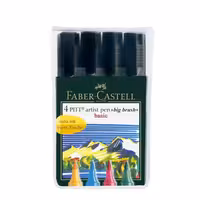 ماژیک فابر کاستل مدل pitt-artist بسته 4 عددی