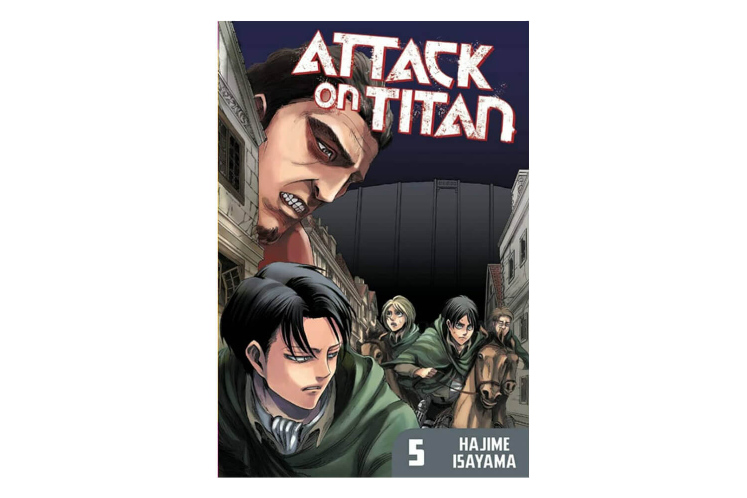 کتاب حمله به تایتان 5 (Attack on Titan)