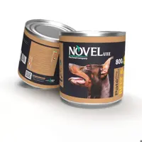 کنسرو پته نوول مخصوص سگ با طعم سیرابی 800گرمی(6عددی)