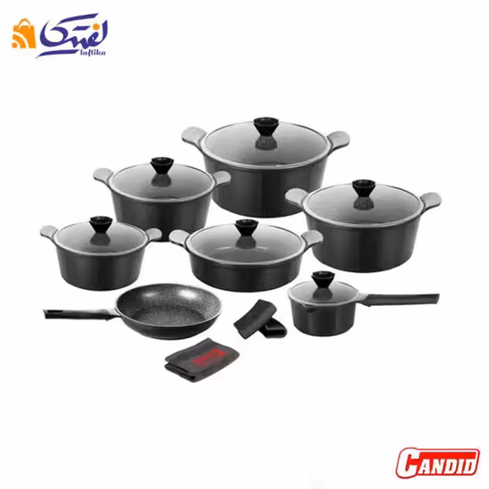 سرویس قابلمه کاندید بایوگرانیتی مدل اسکار 16 پارچه