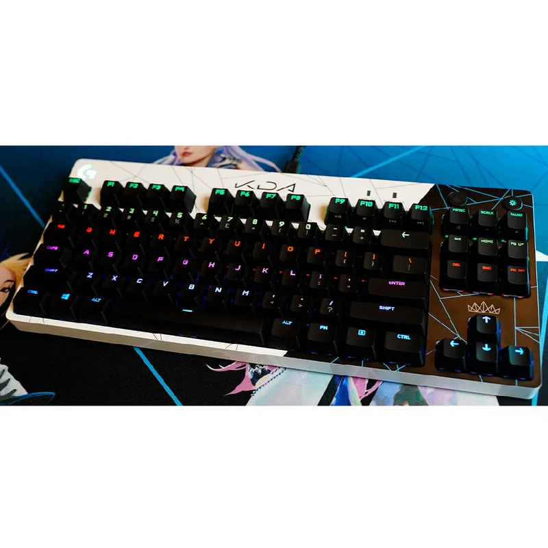 کیبورد مخصوص بازی لاجیتک مدل Logitech G PRO K/DA Mechanical Gaming
