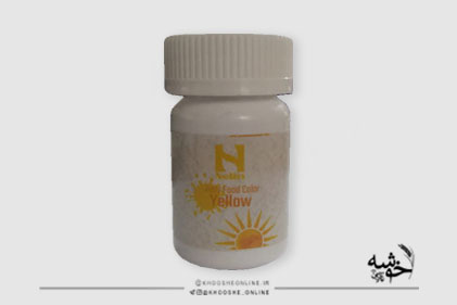 رنگ ژله ای زرد35گرمی نلینNELIN