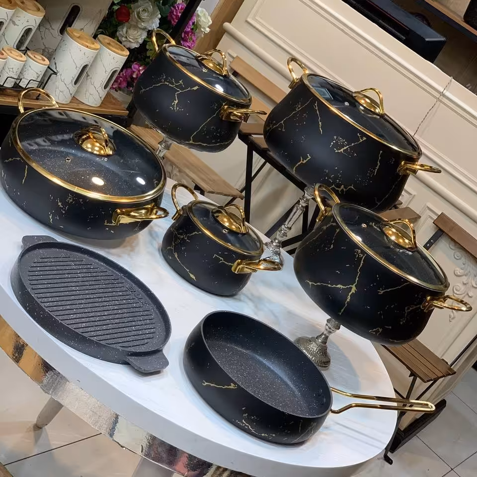 سرویس قابلمه bvk بی وی کی مشکی