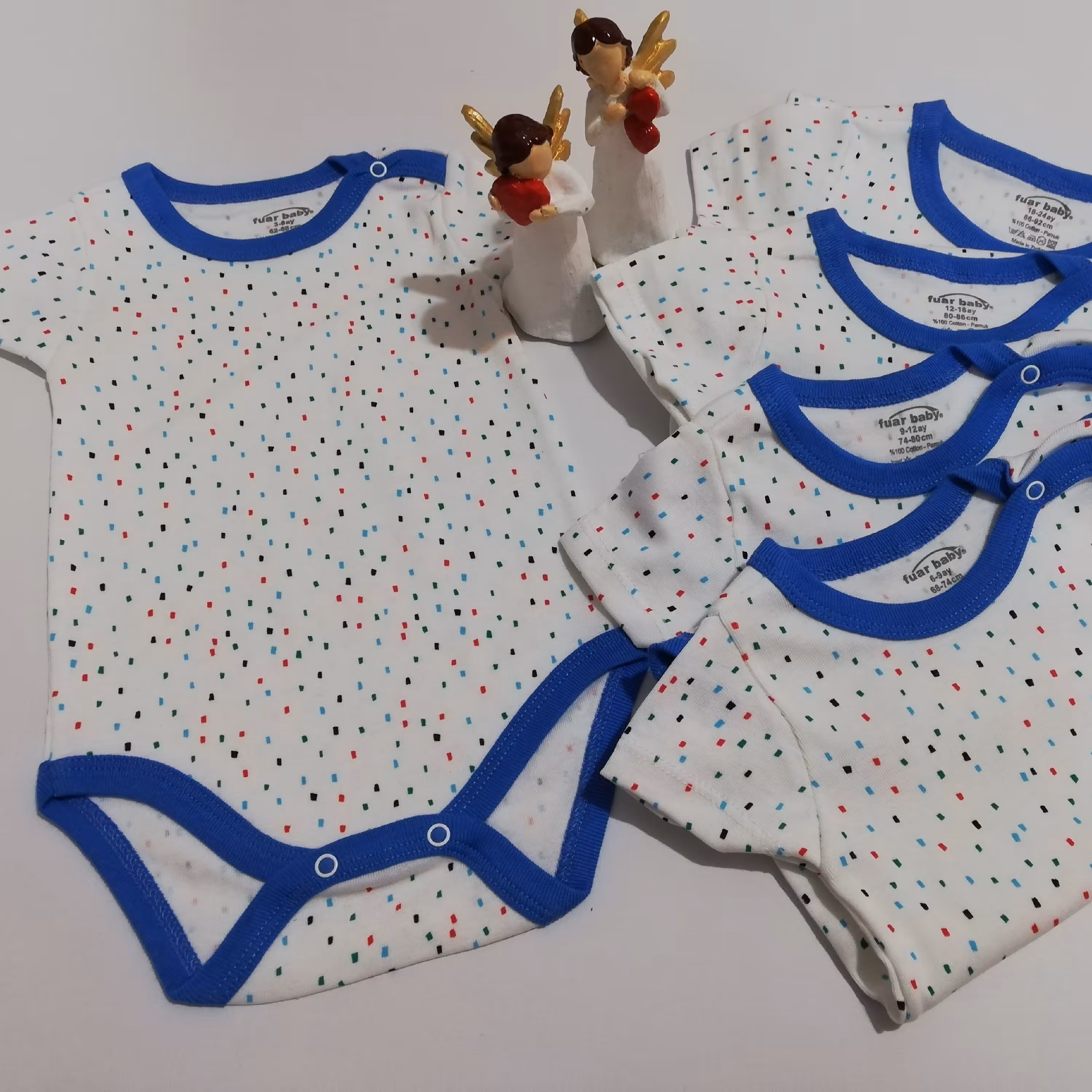 بادی استین کوتاه 100 درصد نخی ترکیه