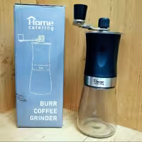 آسیاب قهوه دستی مخزن شیشه ای 