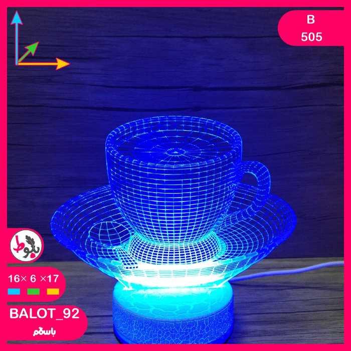 بالبینگ چراغ خواب سه بعدی B505