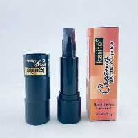 رژ لب جامد سه بعدی جادویی کاریته سه رنگ در یک رژ به ظاهر مشکی روی لب هر طرف رژ دارای یک رنگ جذاب 