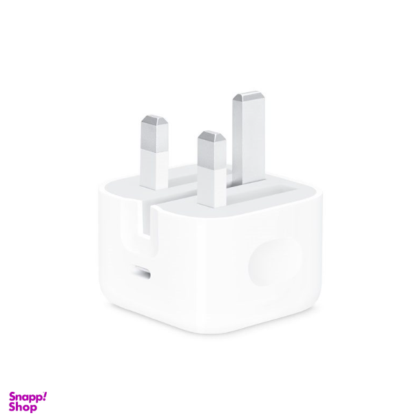 شارژر دیواری طرح اپل 20 وات به همراه کابل Type-C به Lightning