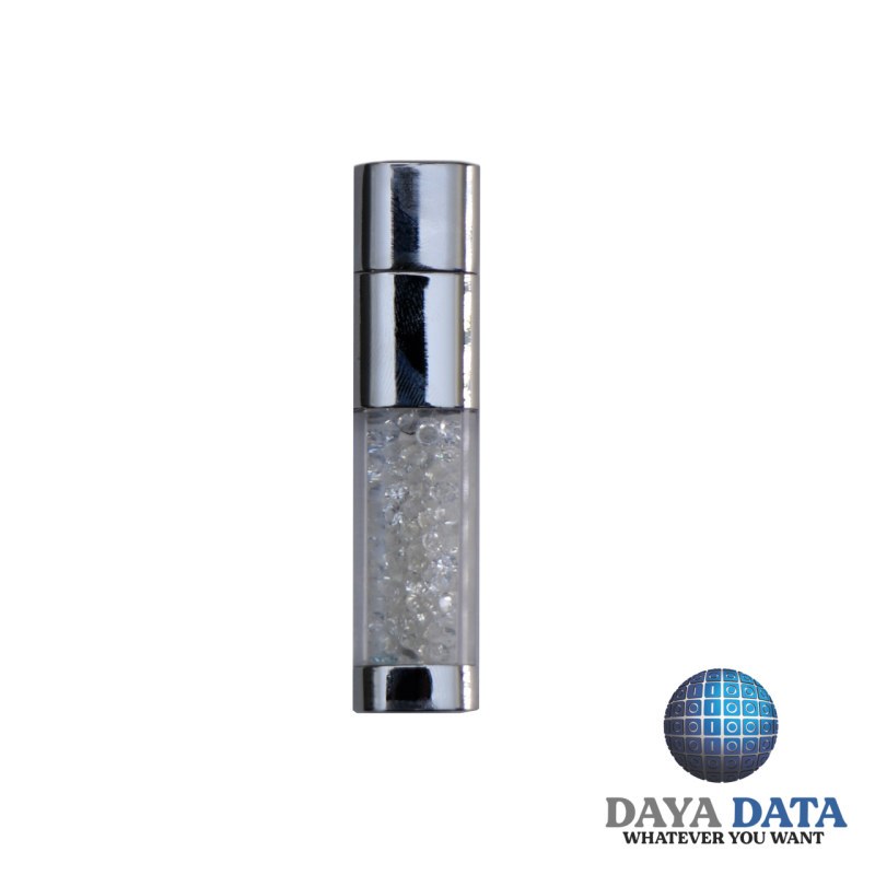 فلش مموری فانتزی دایا دیتا  سواروفسکی مدلCR1001-81 ظرفیت 64GB -USB3 رنگ نقره ای 