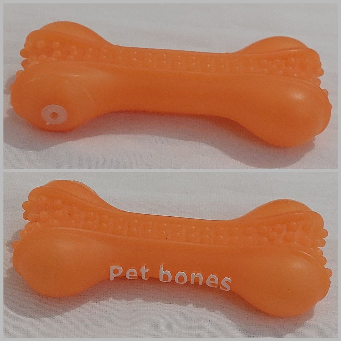 اسباب بازی دندانی دندونی حیوانات خانگی سگ و گربه مدل استخوان سوتک دار Pet bones