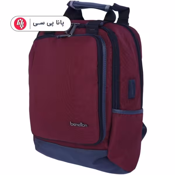 کوله پشتی لپتاپ Benetton B072 قرمز