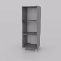 کتابخانه سه طبقه چوبی