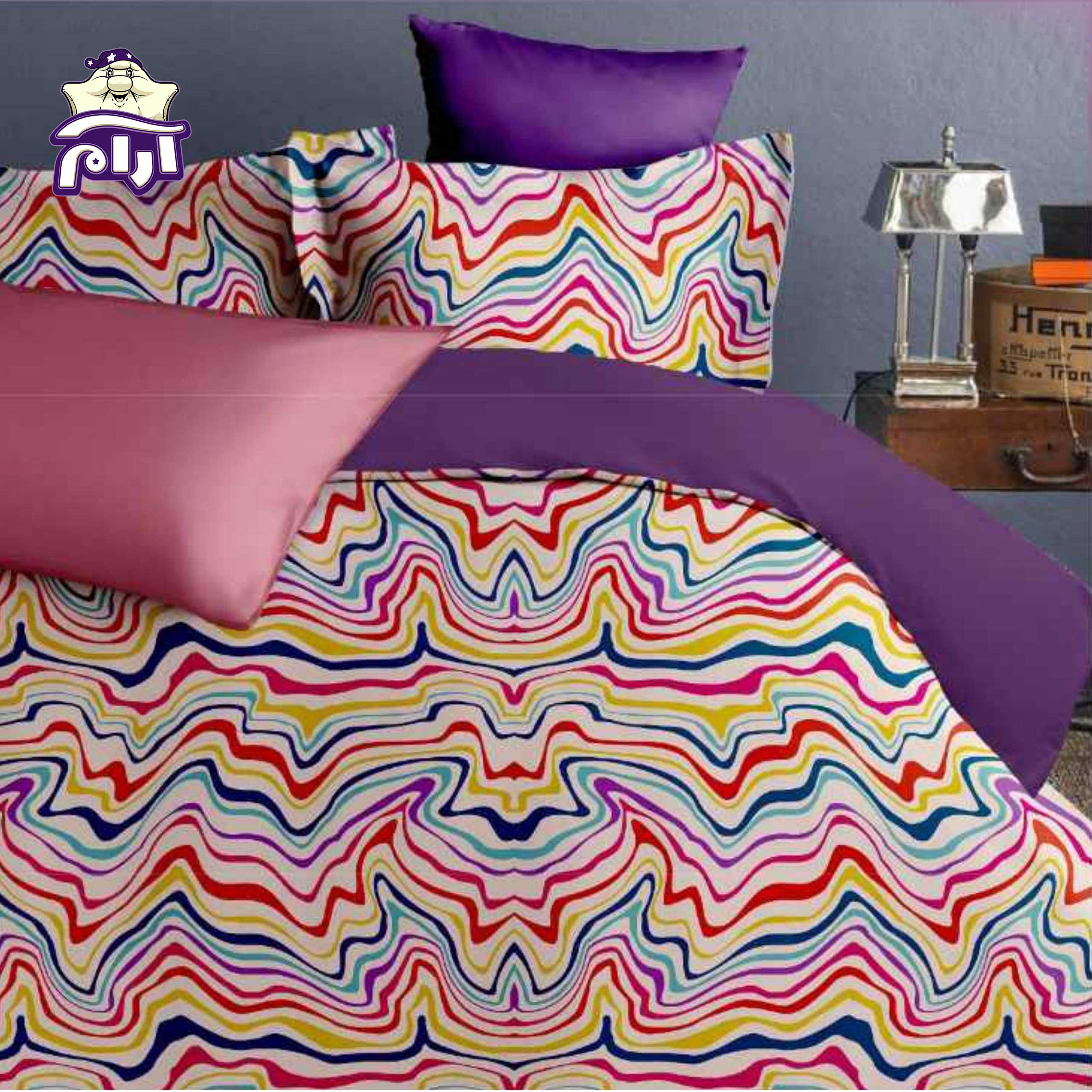 سرویس روتختی لحاف دو نفره سارای 4 تکه کد 1201