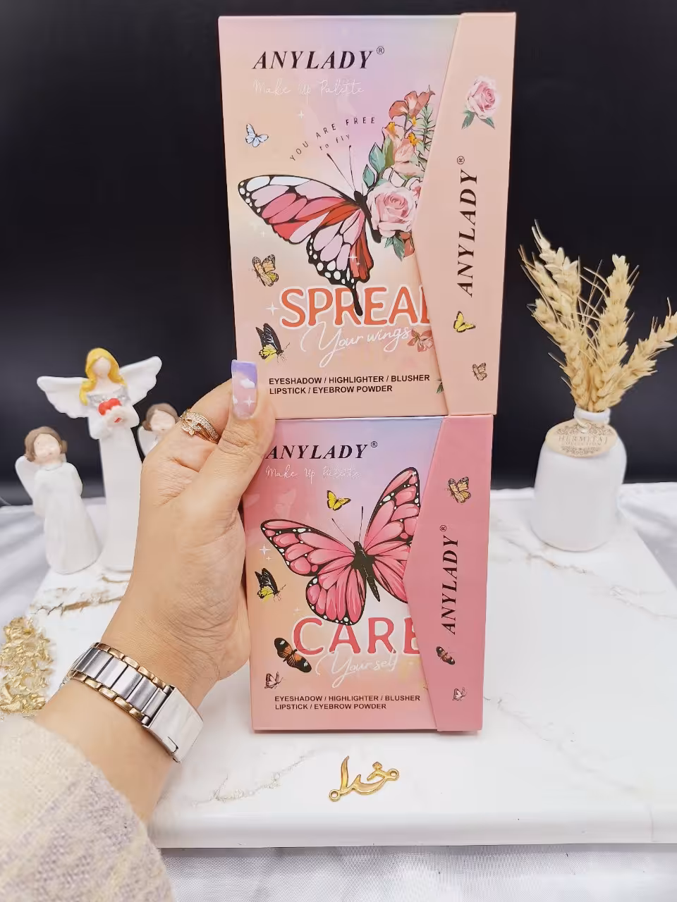 پالت سایه چشم طرح پروانه آنالیدی کد 8602