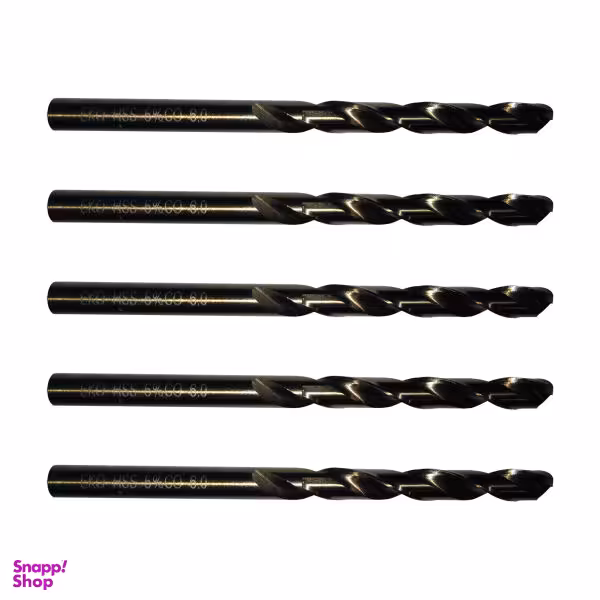 مجموعه 5 عددی مته کبالت اکو مدل Gh-6 سایز 6 میلی متر