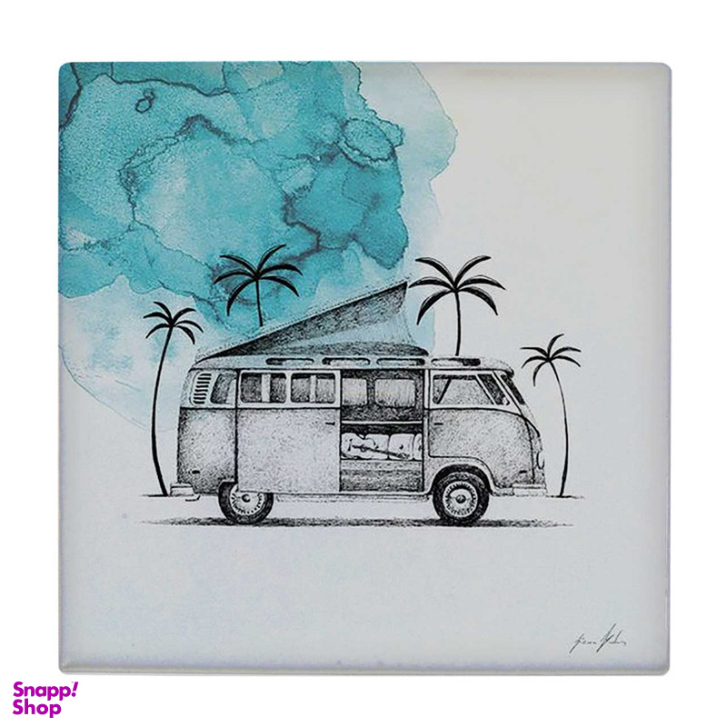 زیر لیوانی طرح نقاشی فولکس واگن کد 5883710_4521