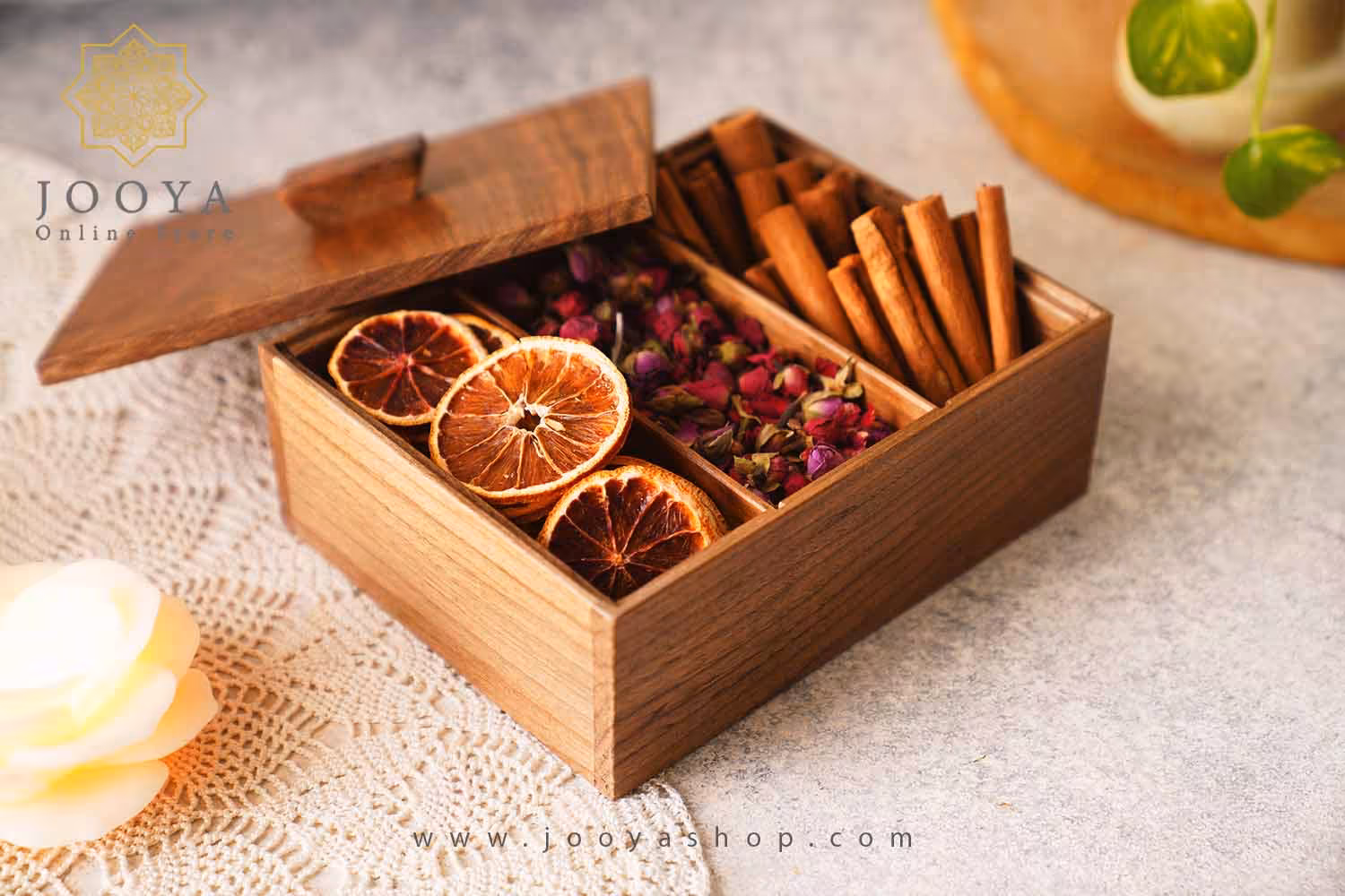 جعبه تی بگ و قاشق چنگال مارگارت