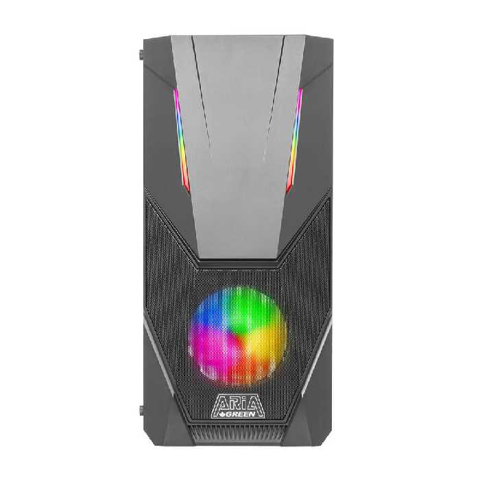 کیس گیمینگ گرین آریا CASE GREEN ARIA RGB