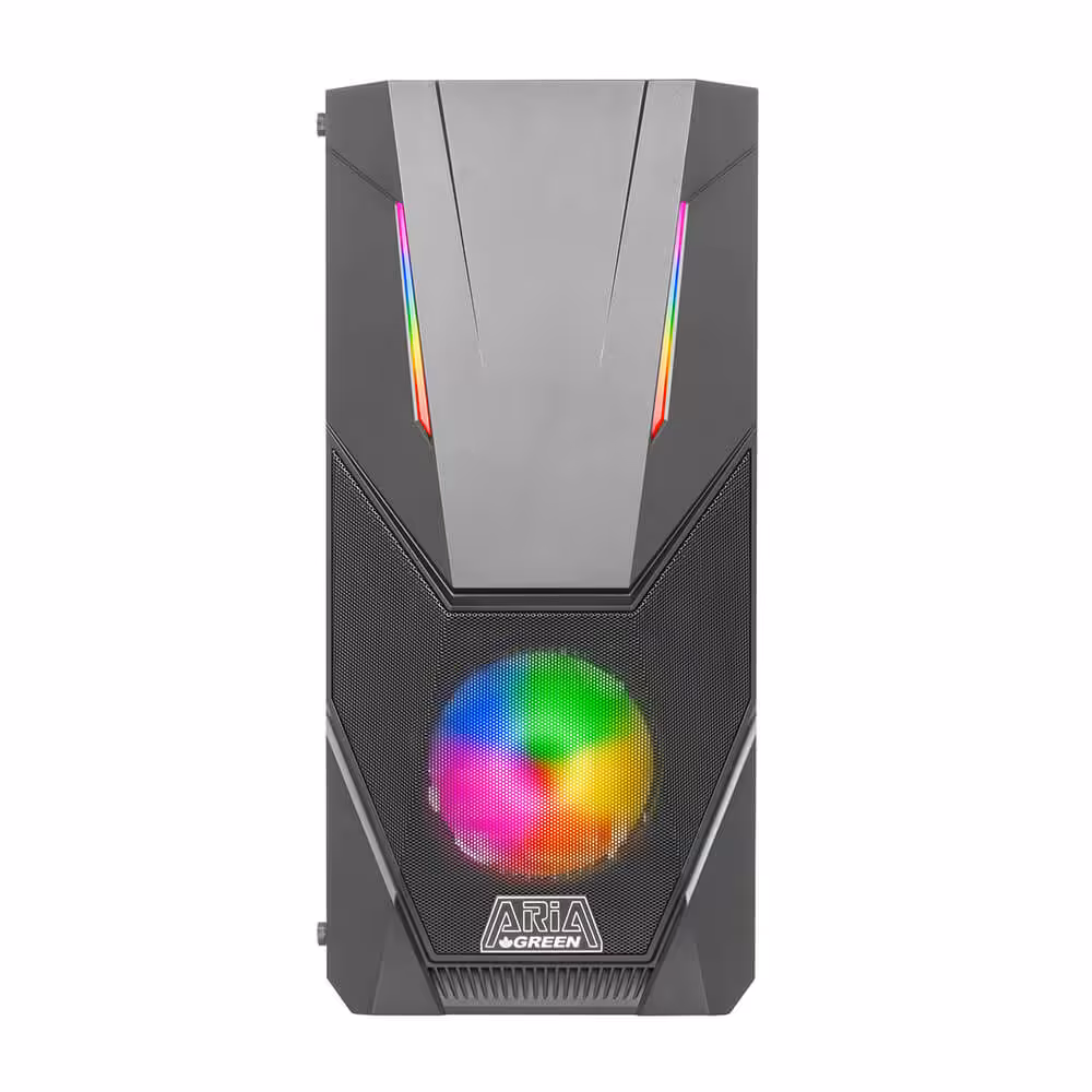 کیس گیمینگ گرین آریا CASE GREEN ARIA RGB