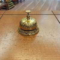 زنگ هتل داری برنجی