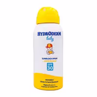 اسپری ضدآفتاب کودک هیدرودرم مدل SPF30 حجم 100 میلی لیتر