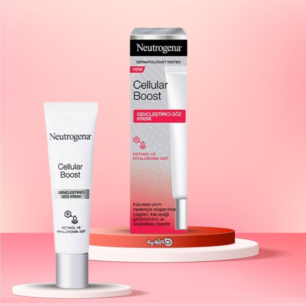 کرم دور چشم نوتروژینا ترک نویس Cellular Boost ضد چروک
