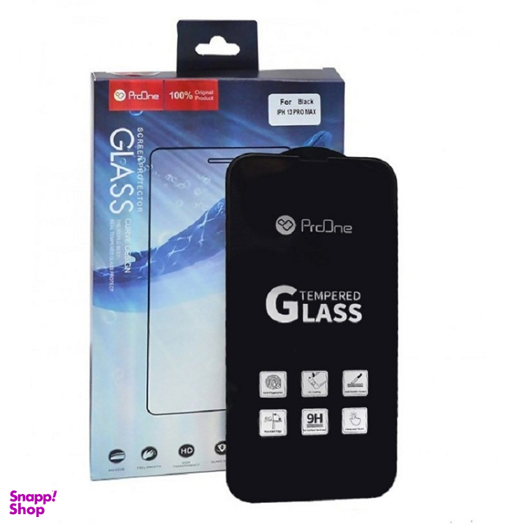 محافظ صفحه نمایش پرو وان مدل Tempered مناسب برای گوشی موبایل اپل Iphone 13 Pro Max