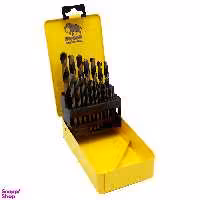 مته آهن مدل الفنت کد YP-W-HSS سایز 1-10 میلی متر مجموعه 19 عددی