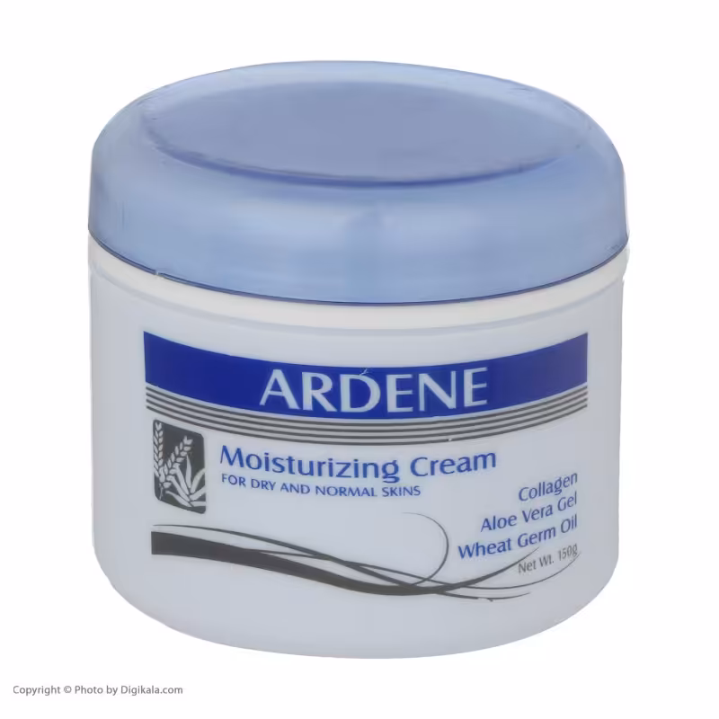 کرم کاسه ای مرطوب کننده حاوی روغن جوانه گندم و ژل آلوئه ورا آردن (وزن 150 گرم)