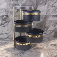 جا سیب زمینی وپیازی  مشکی آسمان مدل چهار طبقه متحرک  628