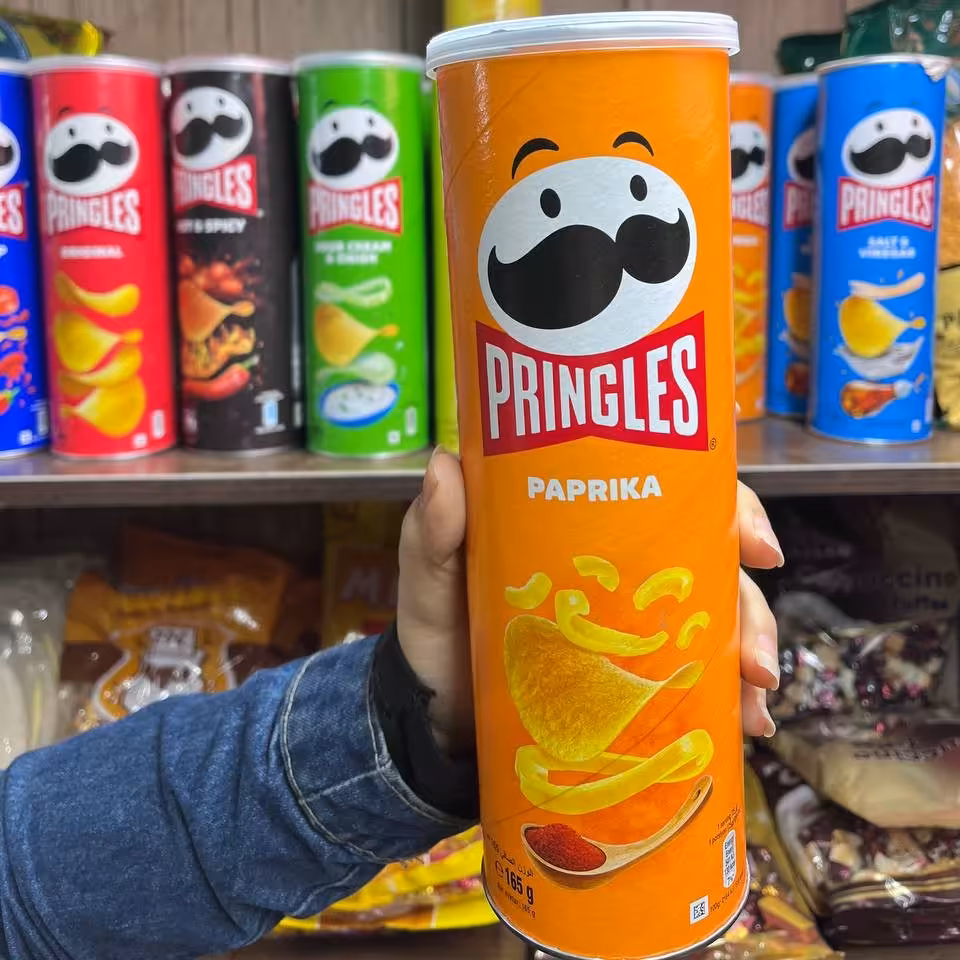چیپس پرینگلس پاپریکا
