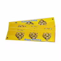 لیبل بطری ایرسا مدل Minion سایز کوچک بسته 10 عددی
